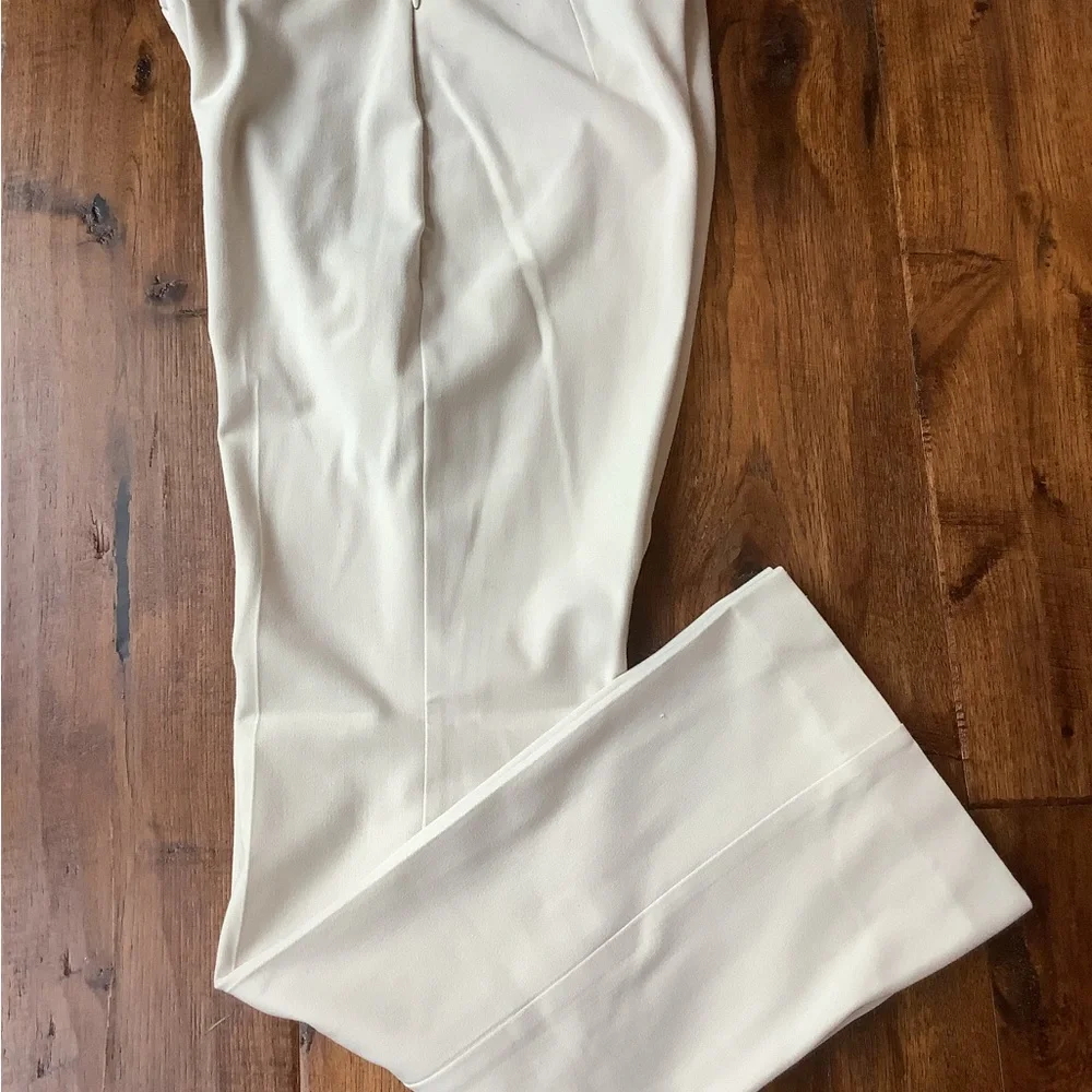 THE LIMITED. LIGHT KAKHI COTTON PANTS. SIZE 8 - Picture 4 of 7